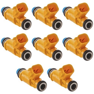 Fuel Injectors Gas Set of 8 for Range Rover Land Sport LR3 Jaguar XK8 S-Type XJ8