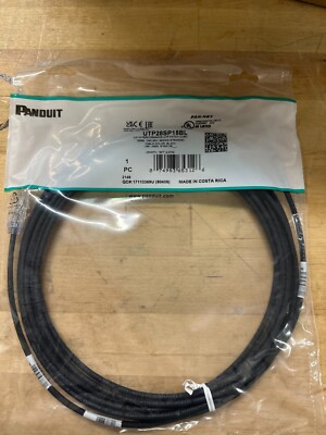 Panduit UTP28SP15BL CAT 6 Preformance UTP Patch Cord 16ft