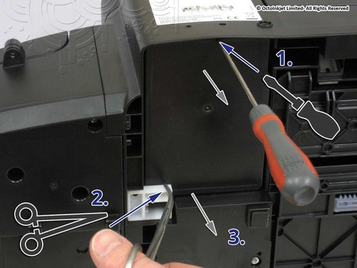 External Waste Ink Solution for ET-4550, ET-3600, L605, L655 inc reset - Picture 3 of 4
