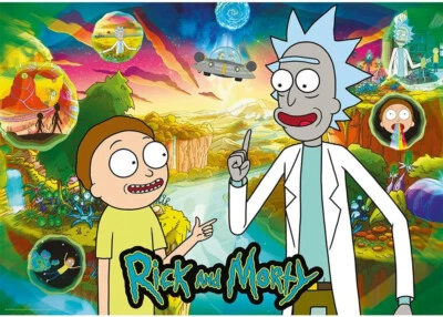 Trefl puzzle 10838 Rick and Morty Premium Plus Quality Morty-1000 Teile