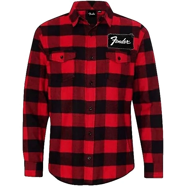 Fender Long Sleeve Casual Button-Down Shirts for Men