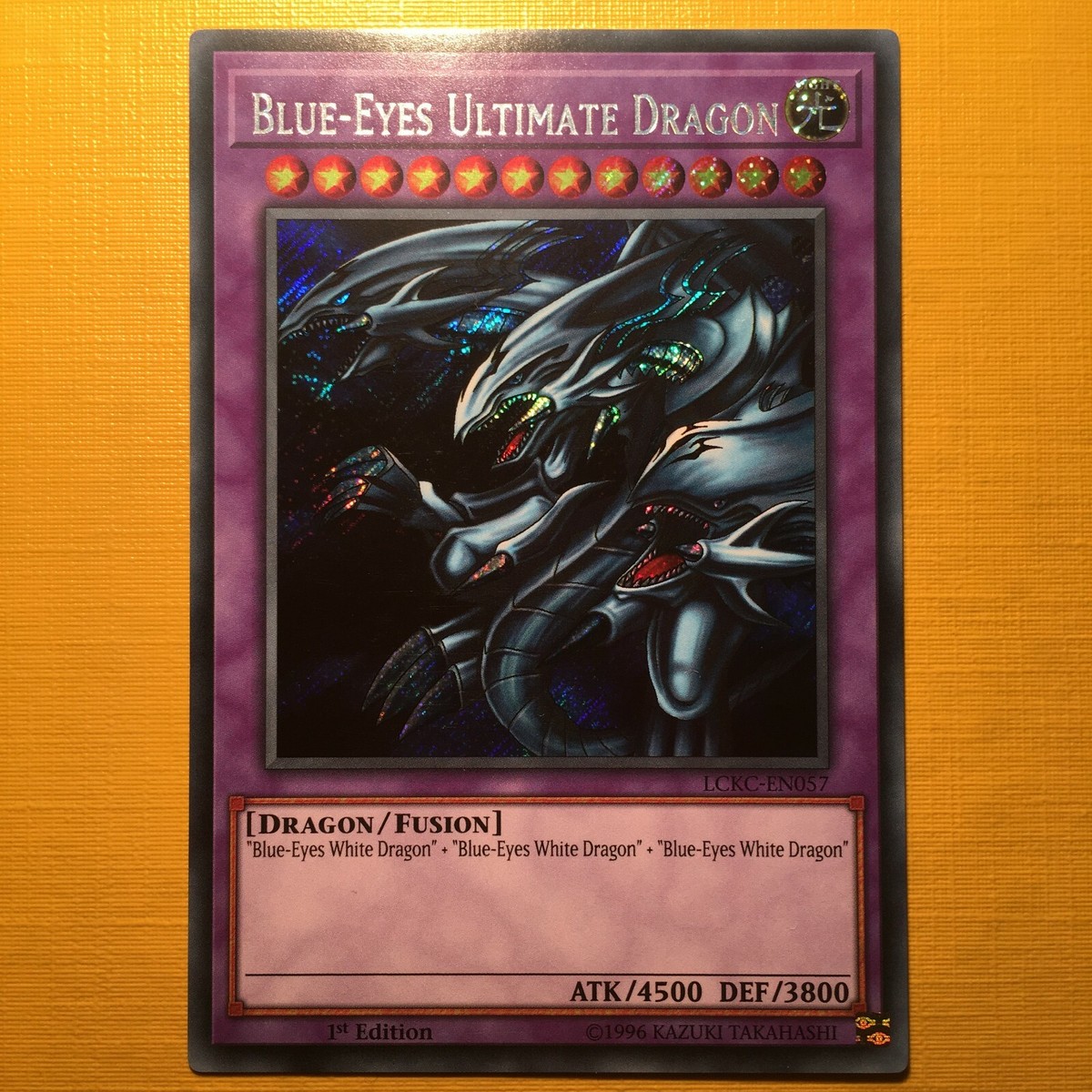 青眼の究極竜　ホロ　PSA10 BLUEEYES ULTIMATE DRAGON Yugioh - Blue Eyes Ultimate Dragon 1st Ed Ultra Rare (Green