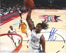 DENVER NUGGETS KENNETH FARIED HAND SIGNED AUTHENTIC 8X10 PHOTO W/COA