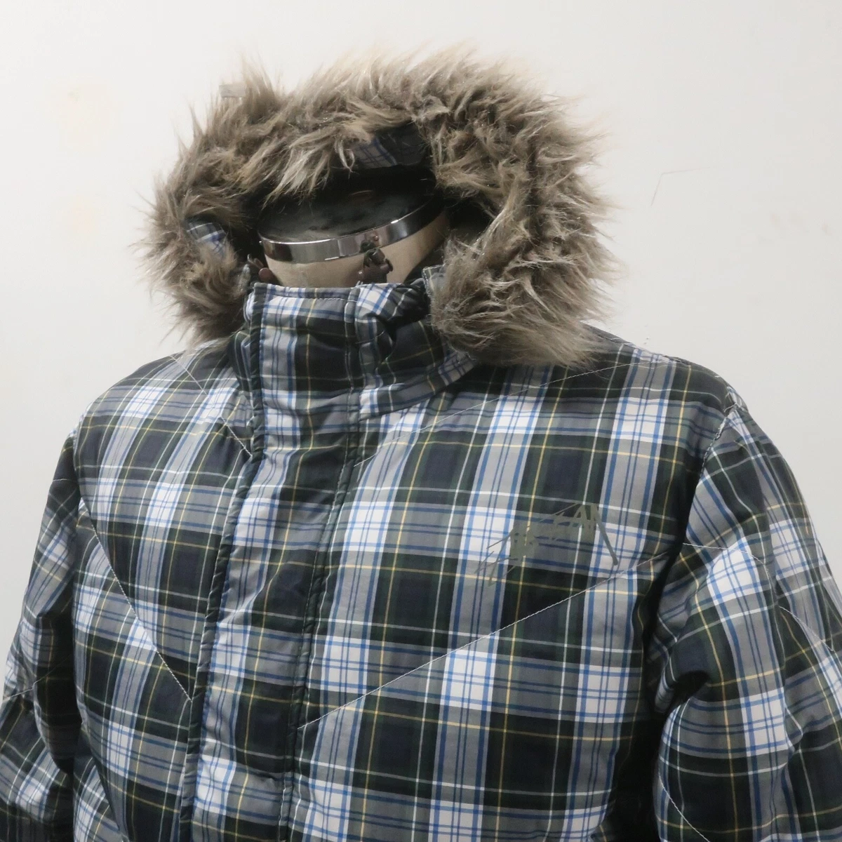 Vintage Stussy Quilted Puffer Down Jacket Mens Size M eBay