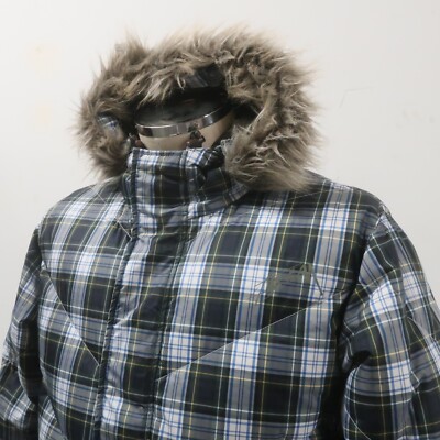 Vintage Stussy Quilted Puffer Down Jacket Mens Size M | eBay