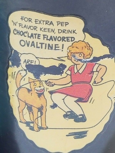 Vintage Ovaltine Beetleware Toddy Little Orphan Annie Shaker Cups Lot of 5 - 第 6/12 張圖片
