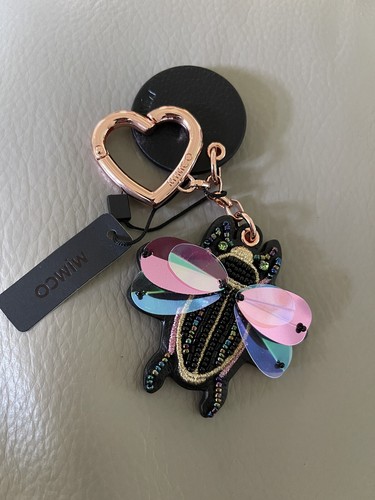 💜💜💜 Mimco Aphodius Keyring $79 + Dust Bag - Picture 3 of 8