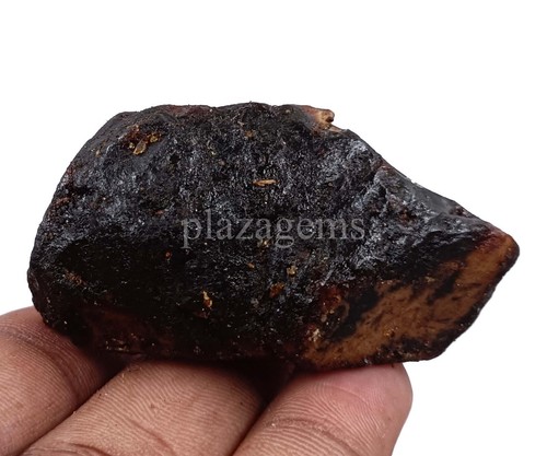 105.5 CT CERTIFIED NATURAL AMBER UNCUT ROUGH LOOSE GEMSTONE 5ARM - Picture 6 of 10