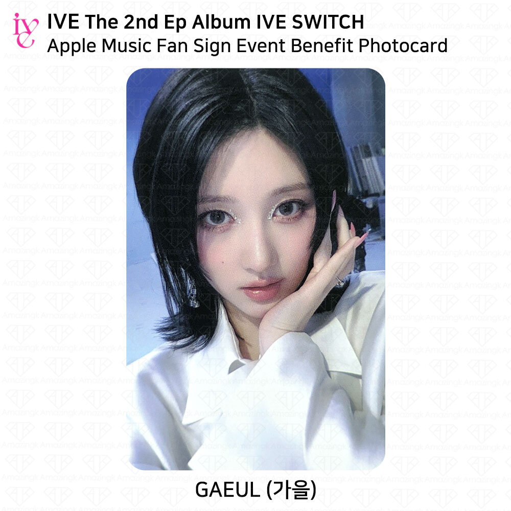 Fan Sign I've IVE The 2nd EP Album IVE SWITCH Apple Music 1st Fan Sign Event Benefit ...