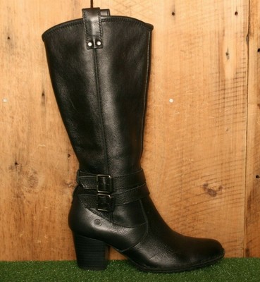 born black knee high boots
