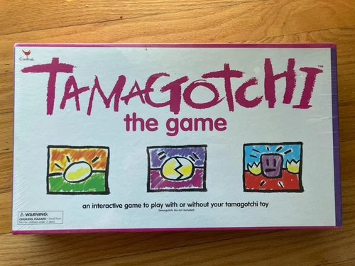 *NEW SEALED* VINTAGE 1997 TAMAGOTCHI VIRTUAL PET BOARD GAME CARDINAL toy bandai