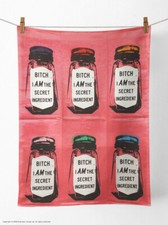 Blue Q Tea Towel Funny Rude Kitchen Joke Novelty Gift Present Ideas New Home