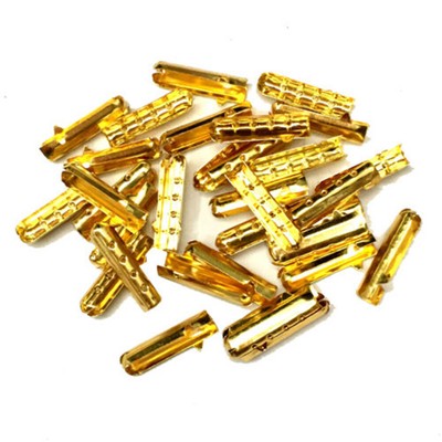 100X Metal Aglets Diy Shoelaces Repair Shoe Laces Tips Replacement End U ,v