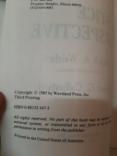 Juvenile Delinquency : A Justice Perspective by Robert G. Culbertson (1985,... - Picture 9 of 10