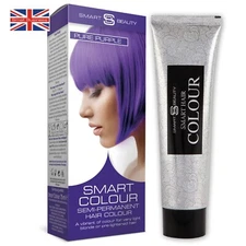 Smart Beauty Purple Hair Dye Semi Permanent, Vegan, Cruelty Free