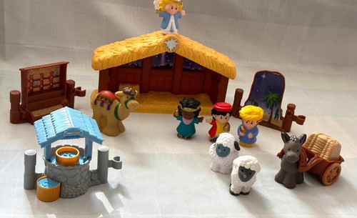 Piccolo Popolo Betlemme Natività Storia di Natale Animali Accessori Maria Giuseppe - Foto 11 di 18