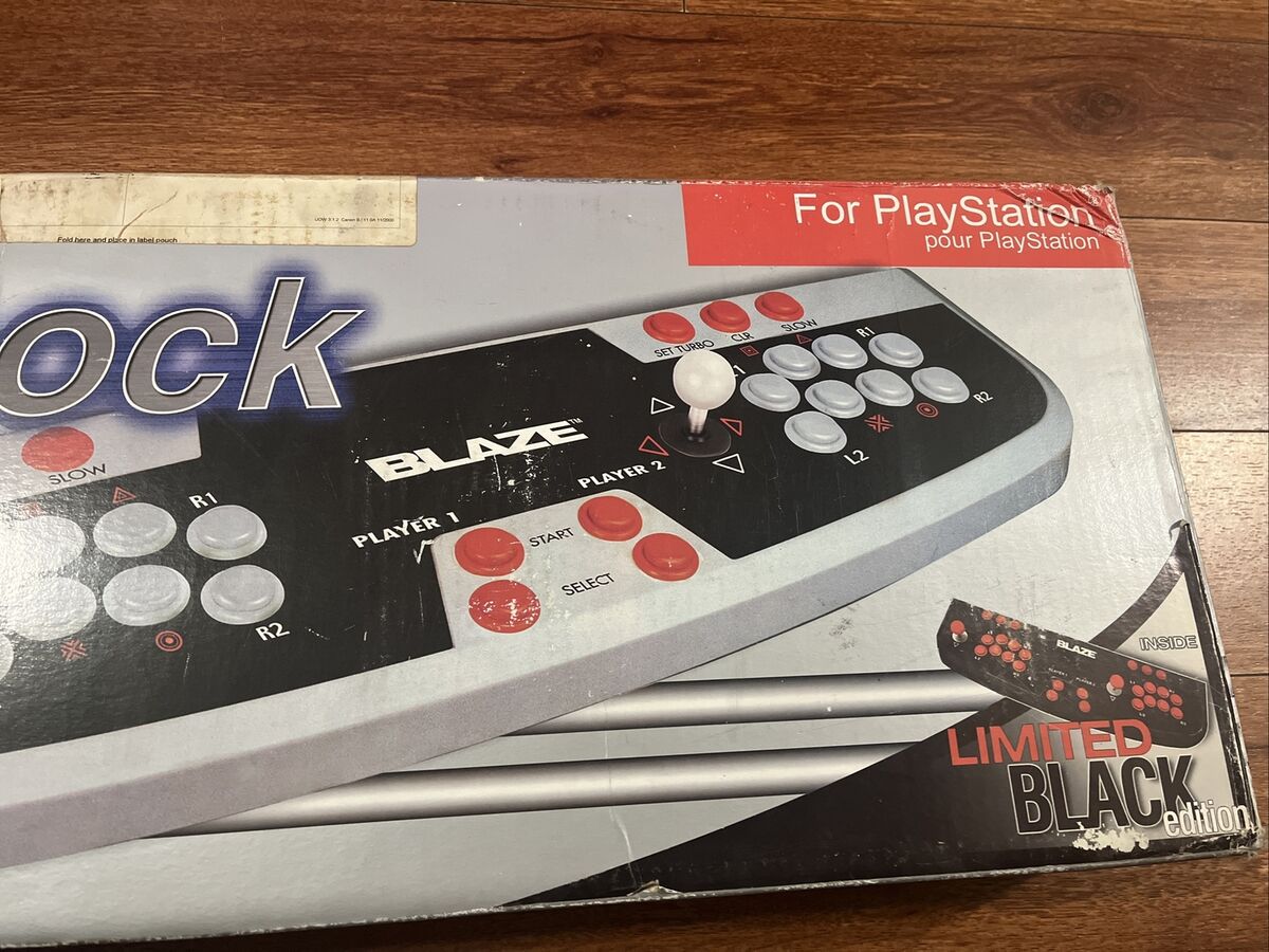 Blaze Home Arcade Twin Shock - 2 Player Dual Arcade Stick Blaze Home Arcade Twin Shock - 2 Player Dual Arcade Stick