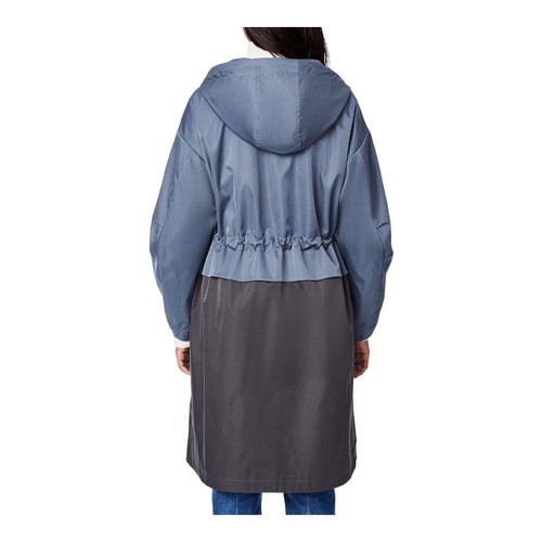 BERNARDO women’s Colorblock Rain Jacket hood size S NWOT - Picture 4 of 11