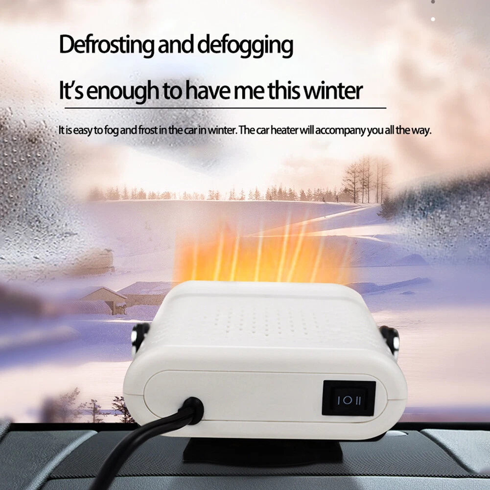 Electric Car Heater Fast Heating Automatic Heater Auto Accessories (White  12V) | eBay