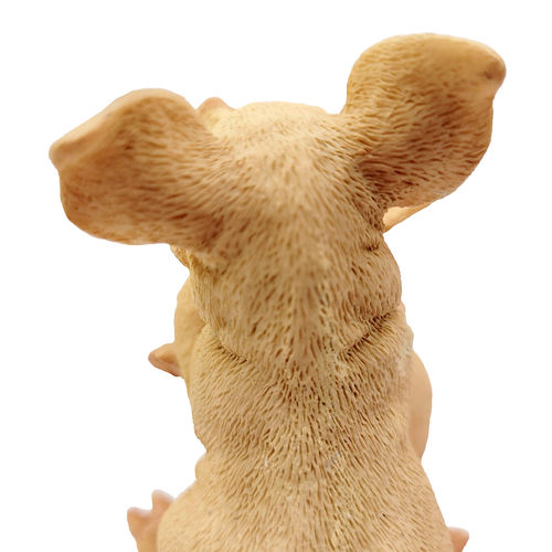 Pigs in LOVE Hugs and Kisses Castagna Italy Small Sculpted Resin Piglet Figurine - Picture 8 of 23