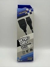 6 Feet Controller extension cable for the Sega Genesis system  (Retro-Bit) New!!