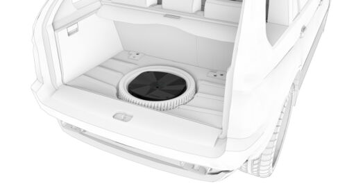 Eton RES 12 RES12 Aktivsubwoofer mit Gehäuse und Verstärker für Reserveradmulde - Bild 9 von 10