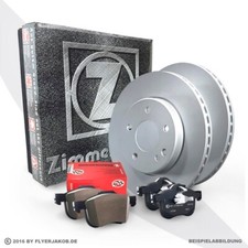 Zimmermann Bremsen  Bremsscheiben  Bremsbeläge für BMW 1Er E81 E87 E88 E82 vorne