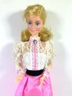 LOT #2s DRESSED BARBIE DOLL 1982 VINTAGE ANGEL FACE 5640