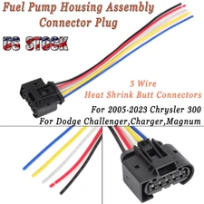 Fuel Pump Housing Assembly Connector Plug For 5 Wire 05-2023 Dodge Chrysler 300