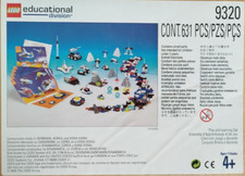 Lego 9320 Educational & Dacta - Voyage into Space NEW Year 2003 Storage Blue