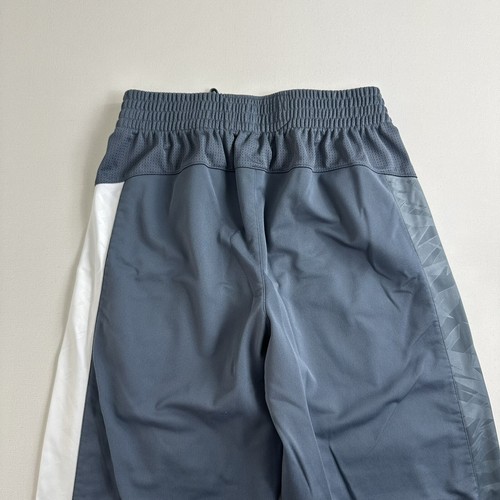 Adidas Sweatpants Warmup Basketball Boys Size Medium Gray Active Gym Athletic - Picture 5 of 7