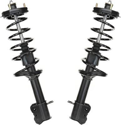 Pair Rear Struts with Coil Spring Assembly for 2002 - 2003 Mazda Protege5 2.0L