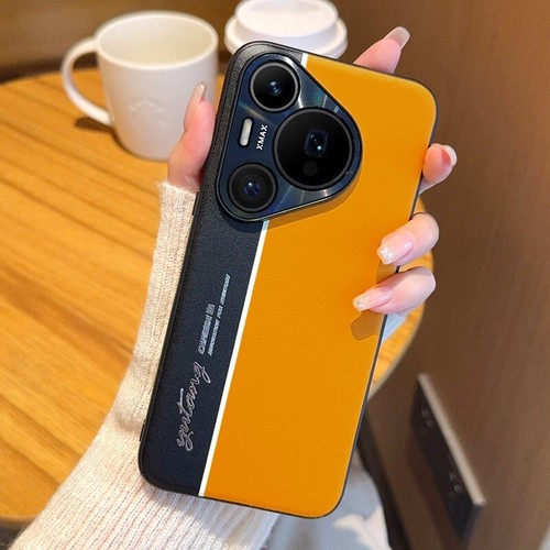 Matte Leather Luminuous Line Back Case For Huawei Pura 70 80 Ultra / 70 80 Pro+ - Afbeelding 18 van 40