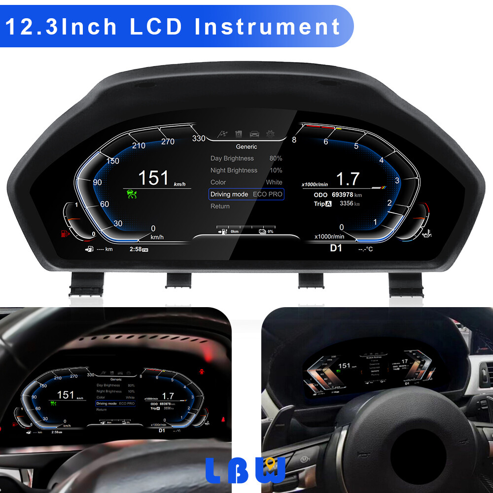 For BMW 3 Series GT F34 2013-2020 Original Car Information Digital