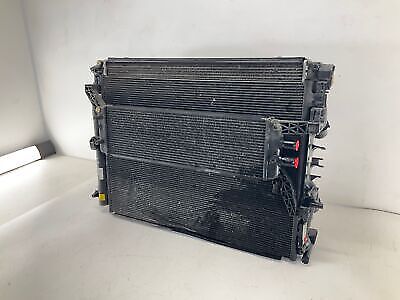 18-19 MASERATI Ghibli 3.0L Engine Cooling Radiator W/ Condenser & Cooling Fan