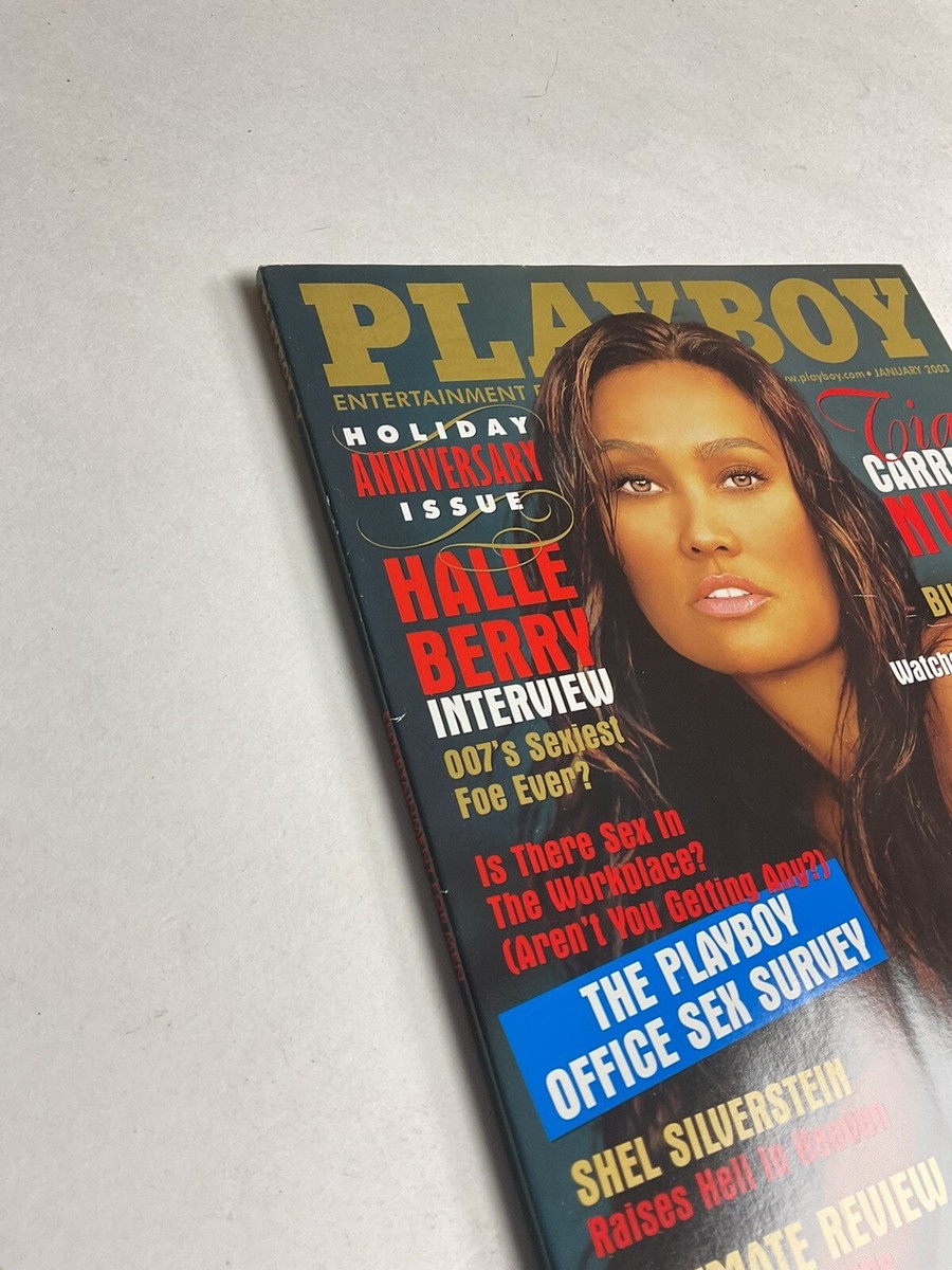 PLAYBOY Magazine JANUARY 2003 -TIA CARRERE NUDE -REBECCA