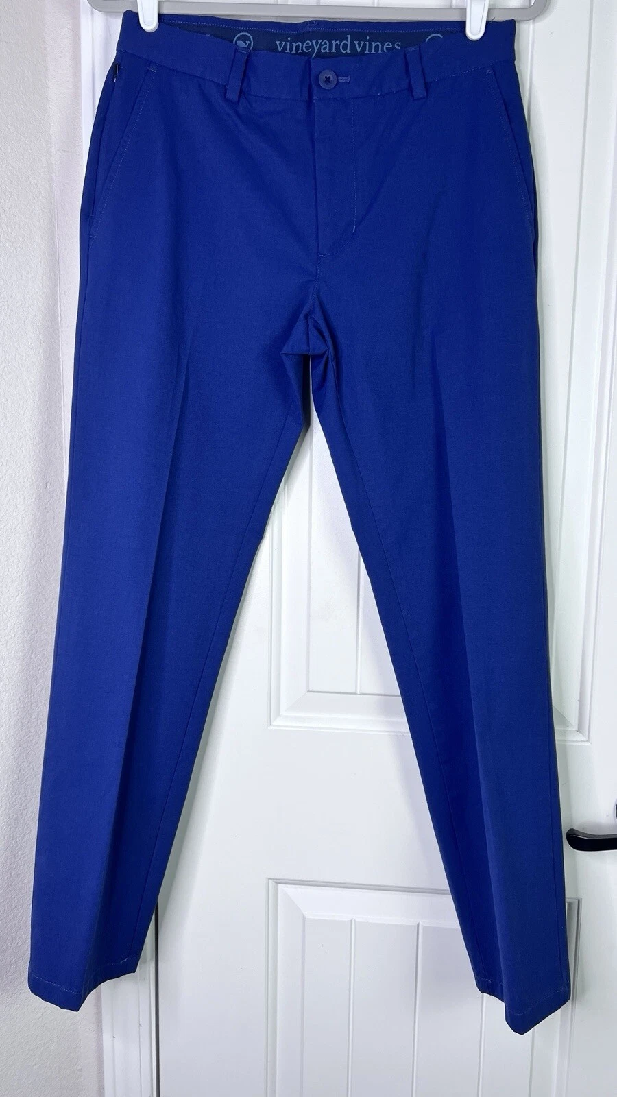 Vineyard Vines Pants Mens 30x 30 Blue Performance Slim Fit Stretch Golf Preppy