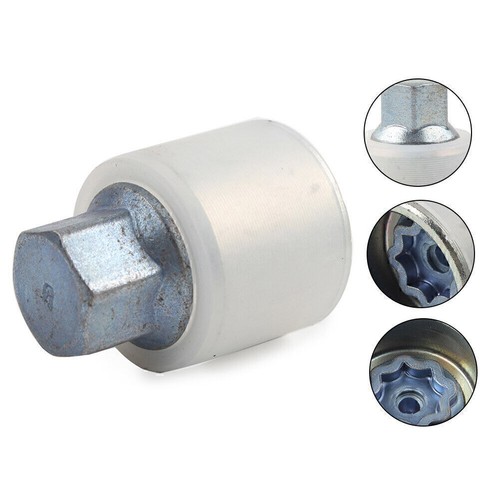 Tire Wheel Lock Anti-Theft Screw Lug Nut Bolt # R Removal Key Socket for Audi