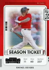 2021 Panini Contenders #6 Rafael Devers Red Sox Base