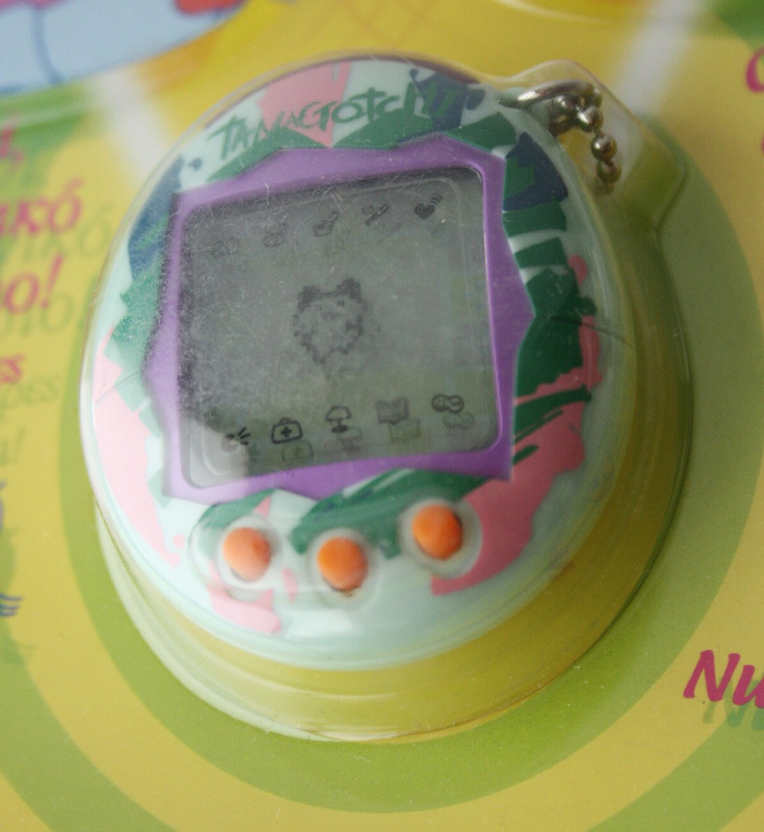 Tamagotchi Connexion Version 2 V2 Virtual Pet Green Pink Bandai