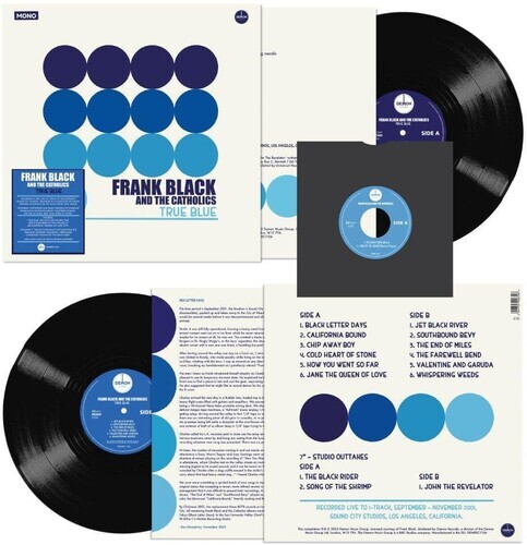 Frank Black & the Ca - True Blue - 140 Gramm schwarz Vinyl mit Bonus 7 Zoll [gebraucht - Bild 2 von 2