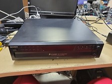SONY CDP-CE375 5 Disc Multi CD Compact Disc Changer Player - Spares Or Repairs 