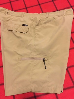 Tenson Men's Sz 44 Light Fabric w/ Security Pocket Inside Outdoor Casual Shorts
