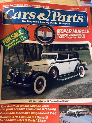 CARS & PARTS Magazine May 1988 Issue bagged