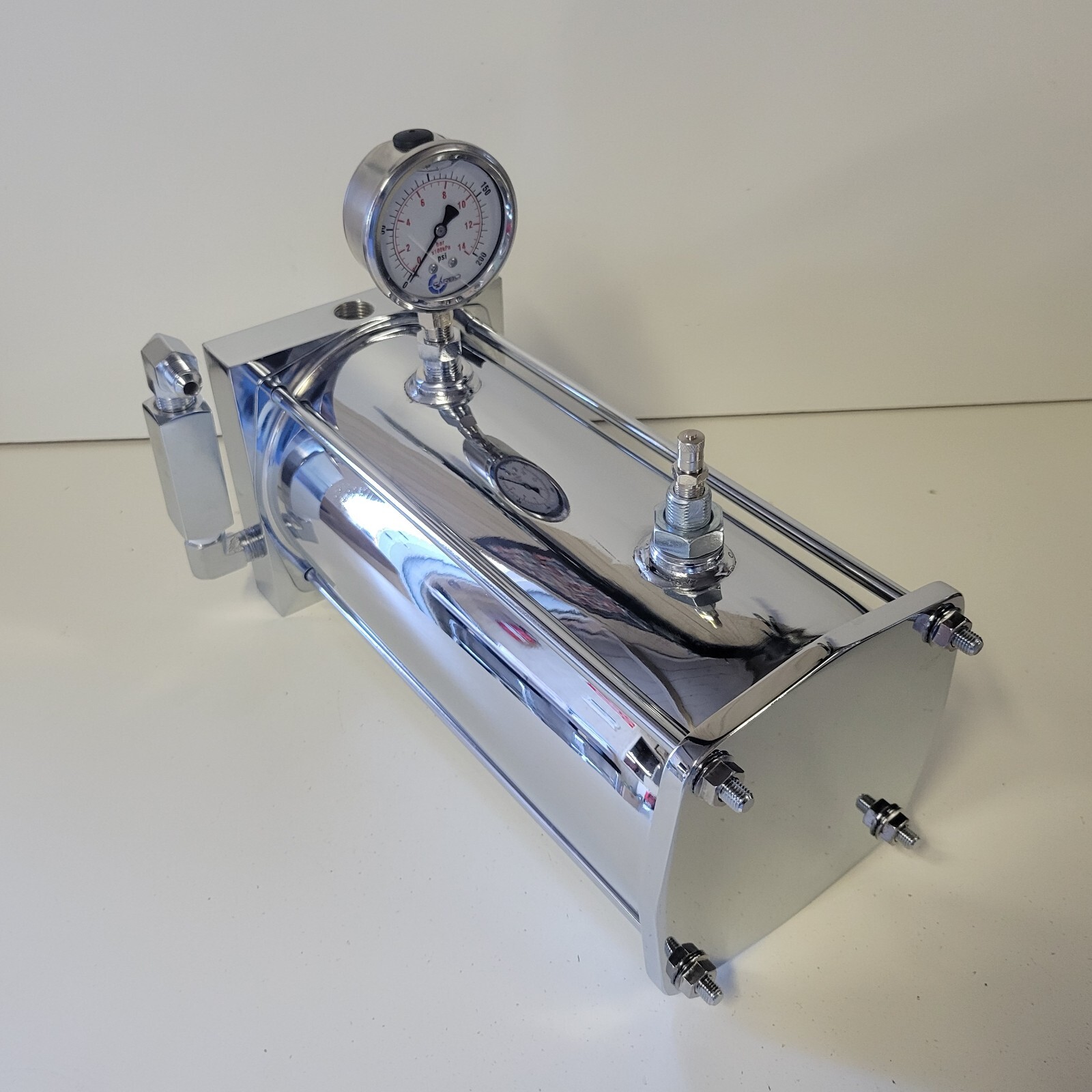 LOWRIDER HYDRAULICS BLADDER PUMP KIT 1/2" ALUM BLOCK STREET LEVEL COMP