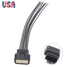 LED Headlight Connector Harness 7-wire Fits for 15-17 Ford F150 2018 Expedition
