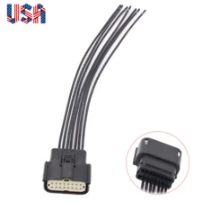 LED Headlight Connector Harness 7-wire Fits for 15-17 Ford F150 2018 Expedition