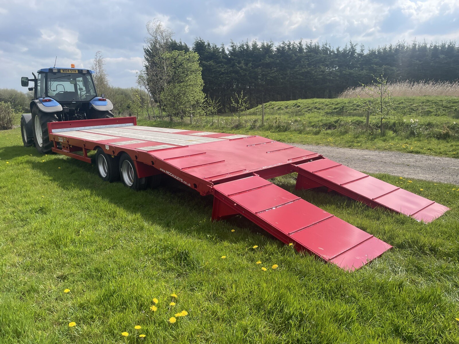 Low Loader Tractor Trailer 23ft McCauley New ☎️07711 285948☎️ I9t In Stock eBay