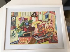 Chris Orr -St Jerome in his Study 2020 Genuine Royal Academy print rare