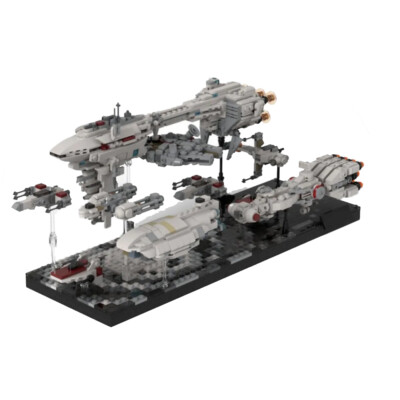 Micro Diorama EPISODE 5 : Last Scene REBEL FLEET 2003 teile Spielzeug